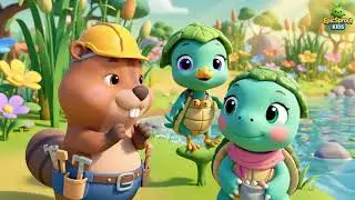 Norwegian | Bygg Oops-OL | Build Oops Olympics | kids song