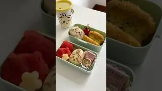 Make chiikawa bento with me #asmr #food #cooking #chiikawa #lunch #asmrfood #bento