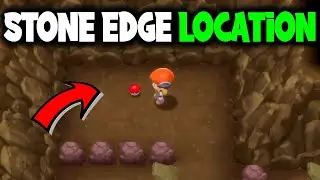 WHERE TO FIND TM71 STONE EDGE ON POKEMON BRILLIANT DIAMOND AND SHINING PEARL