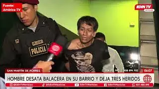 SMP: Hombre desata balacera y hiere a dos ni&ntilde;os y un adulto