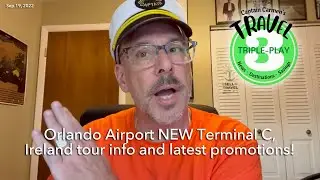 Travel Triple-Play: Orlando Terminal C,  Ireland, Disney Cruise, Celebrity Cruises, Travel deals.
