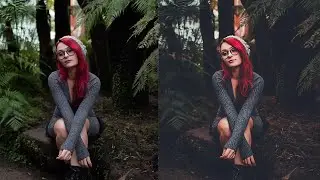 How To Edit moody portraits | Instagram photo editing