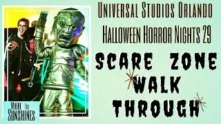 Scare Zones at Halloween Horror Nights Orlando 2019