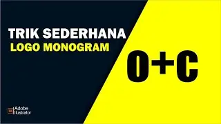 CARA MUDAH MEMBUAT LOGO MENGGUNAKAN GUIDELINES / GRID | Adobe Illustrator Tutorials