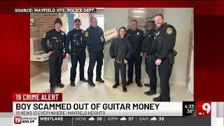 Mayfield Heights police buy 12-year-old guitar after fraud takes saved money