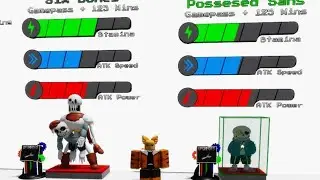 ulc six bones and possesed sans showcase