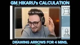 Gotham Chess is confused with GM Hikaru's calculation 🤣 #chess