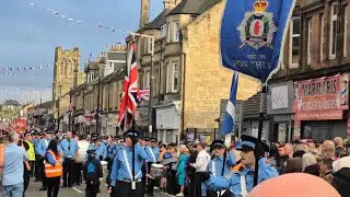 Whinhall True Blues Flute Band @ Larkhall  Band parade 7th June 2024