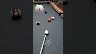 A tiny shift on the cue-ball contact point changes everything. #CueBallControl