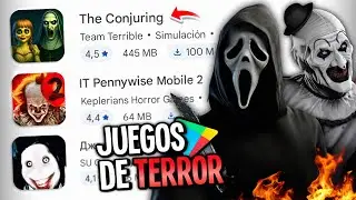 Probé los MEJORES JUEGOS de TERROR de CELULAR 🔥☠️