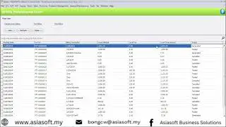 AutoCount Property Management Plugin: How to generate schedule billing