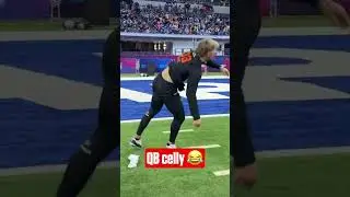 showing off that athleticism 😂 #nflcombine  #nfl