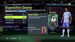 Shapeshifters Delaney 91 Objectives + Summer Swap Token FIFA 22