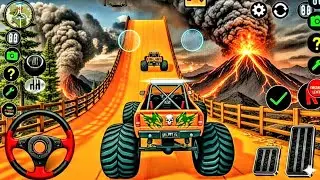 Extreme Monster Truck Racing 🚛🔥 Crazy Stunts Gameplay