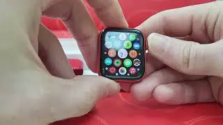 APPLE WATCH SERIES 6 40MM RED SPORT BAND MODEL A2291 M00A3RU/A GPS