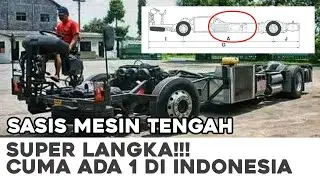 UNIK & LANGKA! SASIS BUS INI MESINNYA ADA DI TENGAH