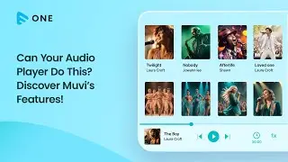 Seamless Audio Streaming: Discover Muvi One&rsquo;s Cutting-Edge Audio Player Features! 🔊