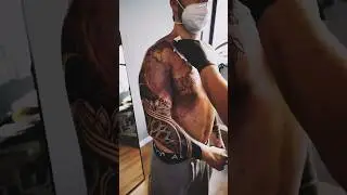 Tattoo by Raimundo Ramirez #TTTSWRLDS #blackworkers #blackworktattoos #blacksleevetattoo