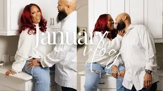 Juggling The Jarells' | January Vlog: Recovering from Flu, Grocery Shopping & Hanging with Friends.