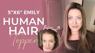 Never judge a topper straight out of the box! | Human hair topper