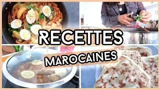3 DÉLICIEUSES RECETTES MAROCAINES !!! 😍😋 // Saveurs Orientales Garanties !