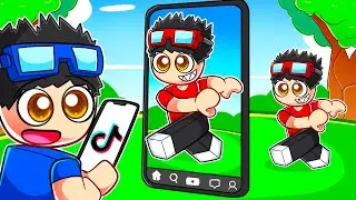 ME CONVERT&Iacute; EN EL TIKTOKER M&Aacute;S FAMOSO DE ROBLOX!