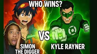 Death Battle BEYOND Imagination!! (Gurren Lagann vs White Lantern Reaction)