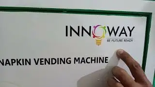 INNOWAY SANITARY NAPKIN VENDING MACHINE