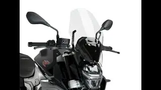 F900R windshield puig szyba owiewka 47cm