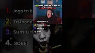 Rankeando Melhores Momentos Sustos em Live #shorts #sustos #jogosdeterror #top5 #ranking #meme