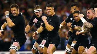 New Zealand haka at the Millennium Stadium