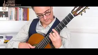 Stéphane Nogrette plays Estudio Romantico No 6  Emilio Pujol  at  The Little Library concerts