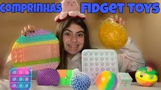 Minhas comprinhas de fidget toys