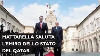 Congedo di S A  Sheikh Tamim bin Hamad Al Thani, Emiro dello Stato del Qatar