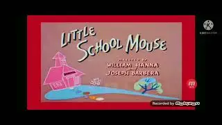 LITTLE SCHOOL MOUSE 1954 INTRO AND ENDING