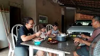 Vamos almoçar gente, #almoço #vidanaroça 