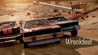 Wreckfest series event sandpit smackfest