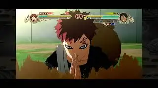 Naruto Ultimate Ninja Storm Gaara vs Lee (Eight Gate Mode) (Japanese)