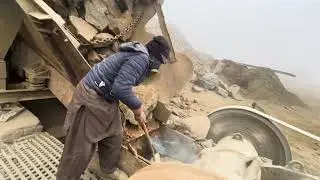 Massive Rocks Crushing Process | Extremely Satisfying Jaw Crusher Action #stonecrusher  