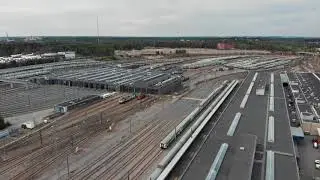 Ilmalan varikko ilmasta käsin 2019