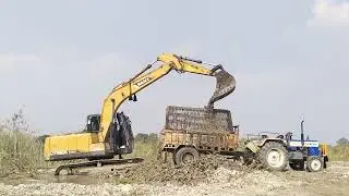 JCB से स्वराज को लोड किया जा रहा है#माफिया#viralvideo#automobile#miss you nishu Deswal💔🥹