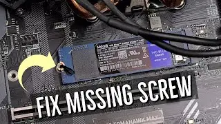 Nvme SSD No Screw? No Issue Try this. Jugaad!