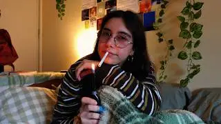 a morning in the life of a cigarette smoker