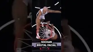 JEREMY SOCHAN with a BRUTAL slam!! #shorts #jeremysochan #nba #nbahighlights