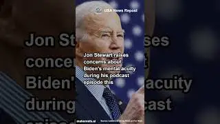 Jon Stewart and 'Pod Save America' Question Biden's Mental Acuity