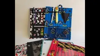 Binder insert #3 Tool holder and organizer with zipper pocket