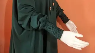 How to sew a smoky sleeve