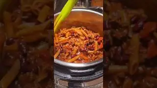 Instant Pot Chili Mac & Cheese with beans