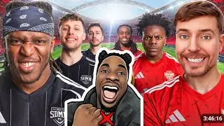 SIDEMEN CHARITY MATCH 2025 (Goals & Highlights) XERAPH REACTS