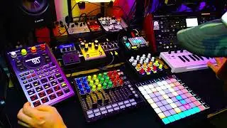 LIVE AMEN BREAK DUB MIX, improvised arrangement in ableton session